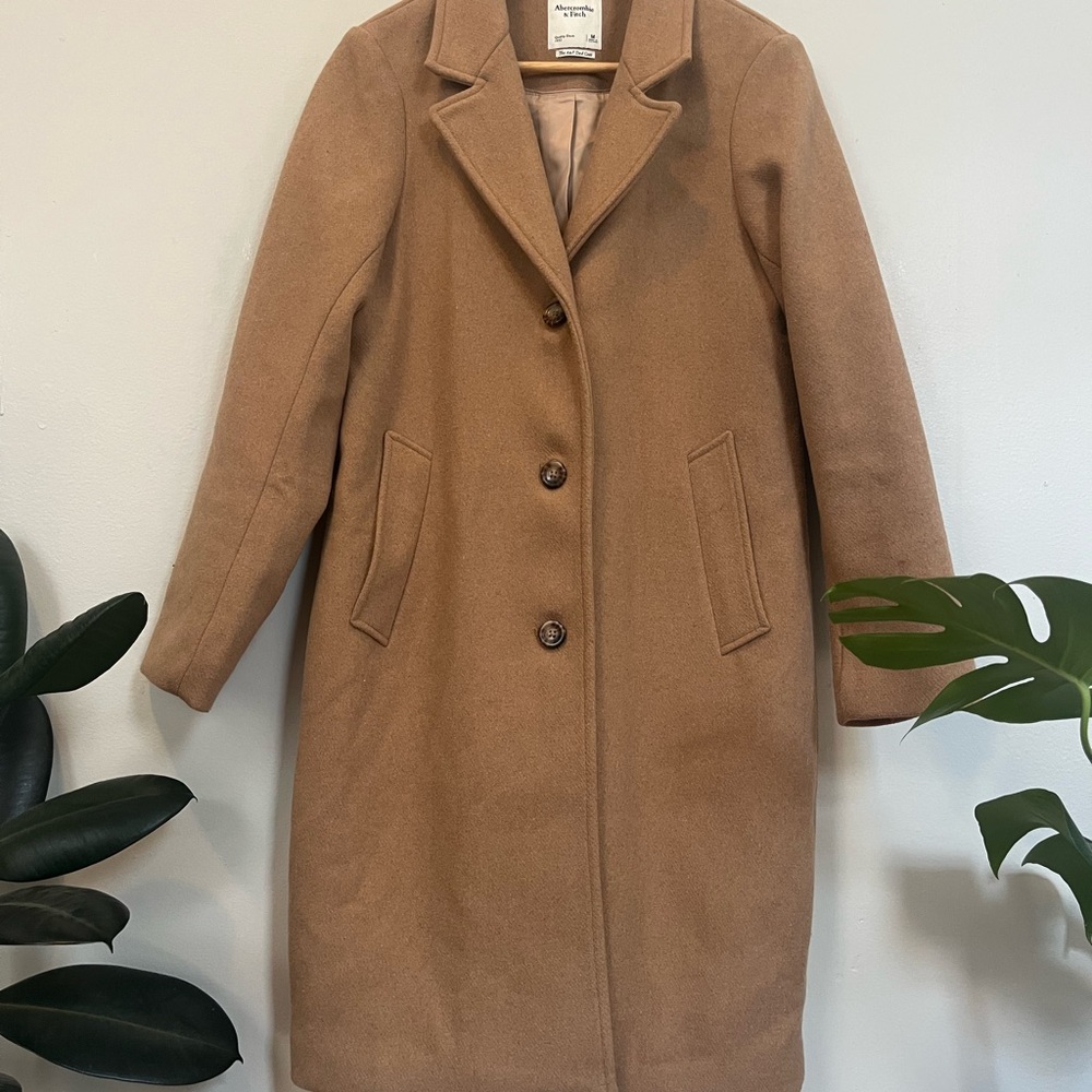Abercrombie & Fitch Camel Coat